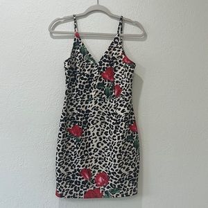 Beautiful Animal print mini dress